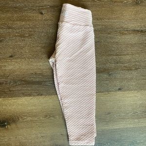 Booty By Brabants Croco Skin Leggins Light Pink